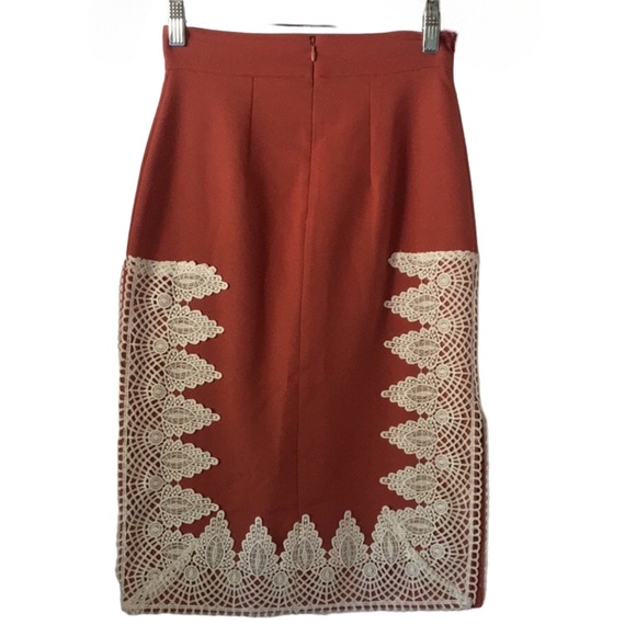 ‼️Arizona Lace Trim Split Hem Top with Mini Skirt‼️ - Picture 11 of 12